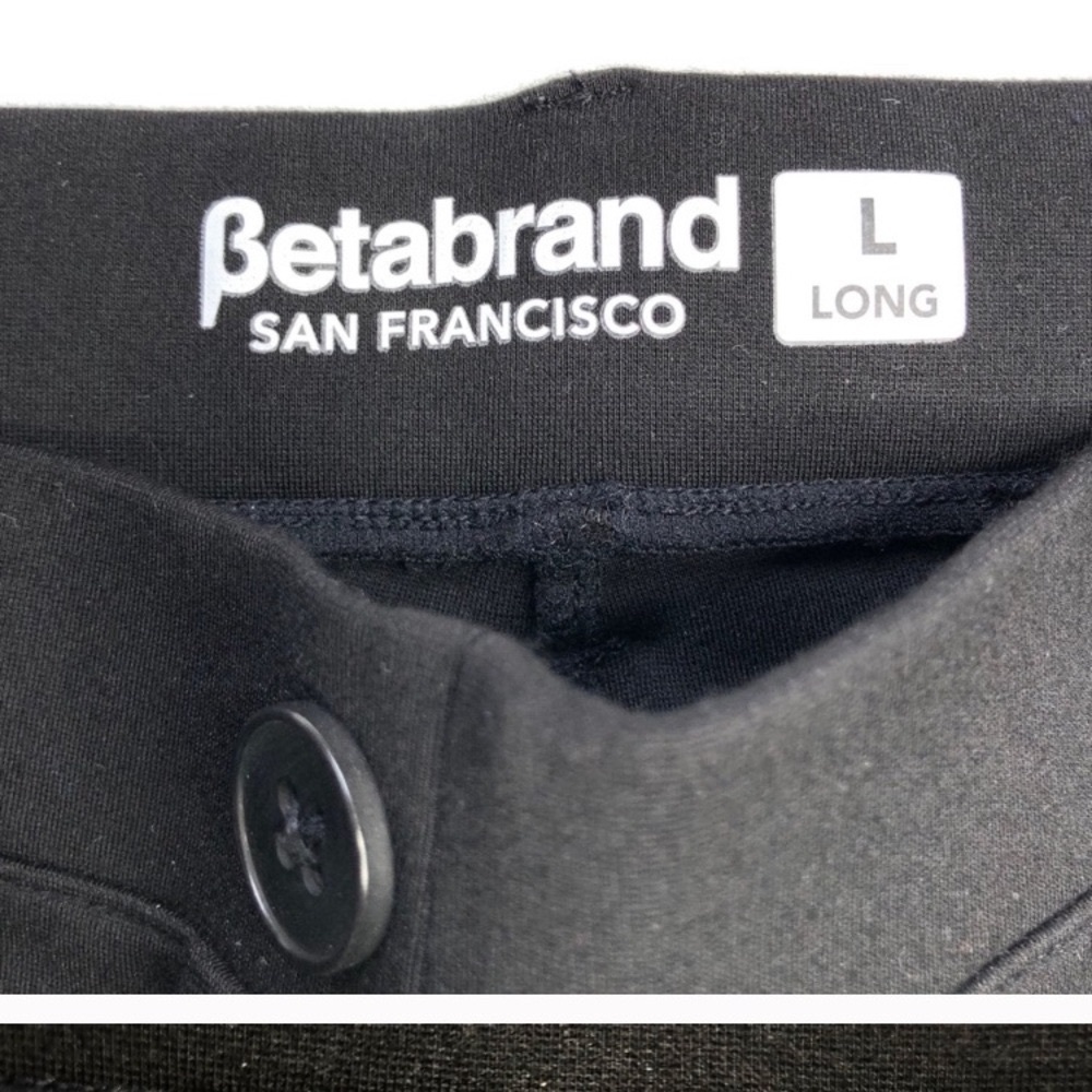 Betabrand Dress Yoga Pant Bootcut Classic L Long